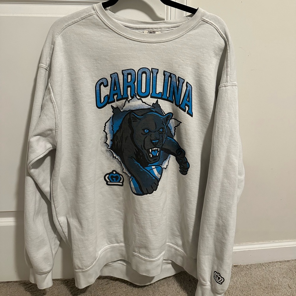 Carolina panthers crewneck sweatshirt